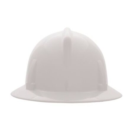 Msa Safety Hat, Topgrd.1 Touch Susp.White 454719